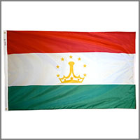 Tajikistan Flags
