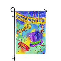 Noisy New Year Garden Banner, TOL1110194G