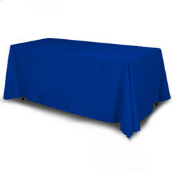 Blue Table Throw for 6 ft. Table, TT6RBL