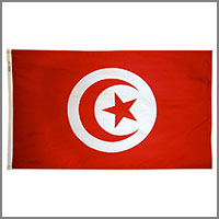 Tunisian Republic Flags