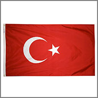 Turkey Flags