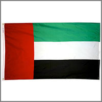 United Arab Emirates Flags