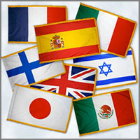 United Nations Flags