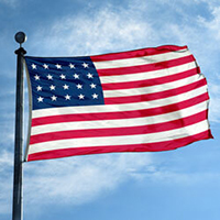 US 20-star flag (1818-1819)