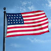 US 23-star flag (1820-1822)