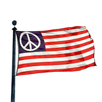 American Peace Flag, USPEACE35