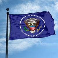 United States President Flag, USPRES35P