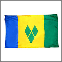 St. Vincent & Grenadines Flags