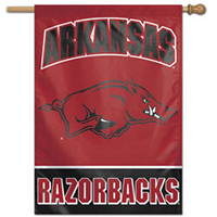 University of Arkansas Razorbacks Running Hog House Banner, WINC28589017H