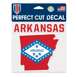 Arkansas Flag Silhouette Decal