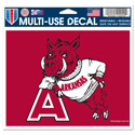 Arkansas Razorbacks Retro Hog Decal, WINC68089014