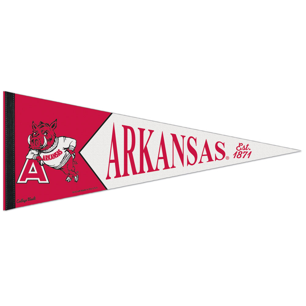 university arkansas stadium pennant