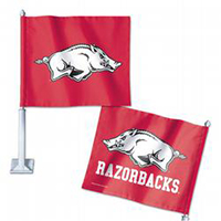 University of Arkansas Car Flag, WINC89498012