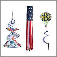 Decorative Windsocks and Wind Spinners