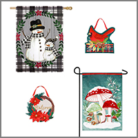 Winter Banners & Flags