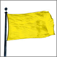 Color Flags with Yellows & Golds