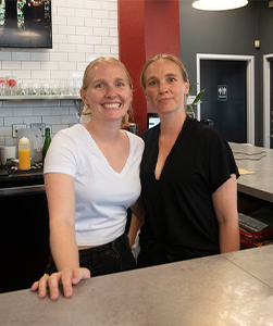 Helen Grace King and Leila King